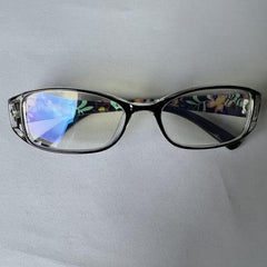 Plastic Light Blocking Reading Glasses With Soft Case For Women