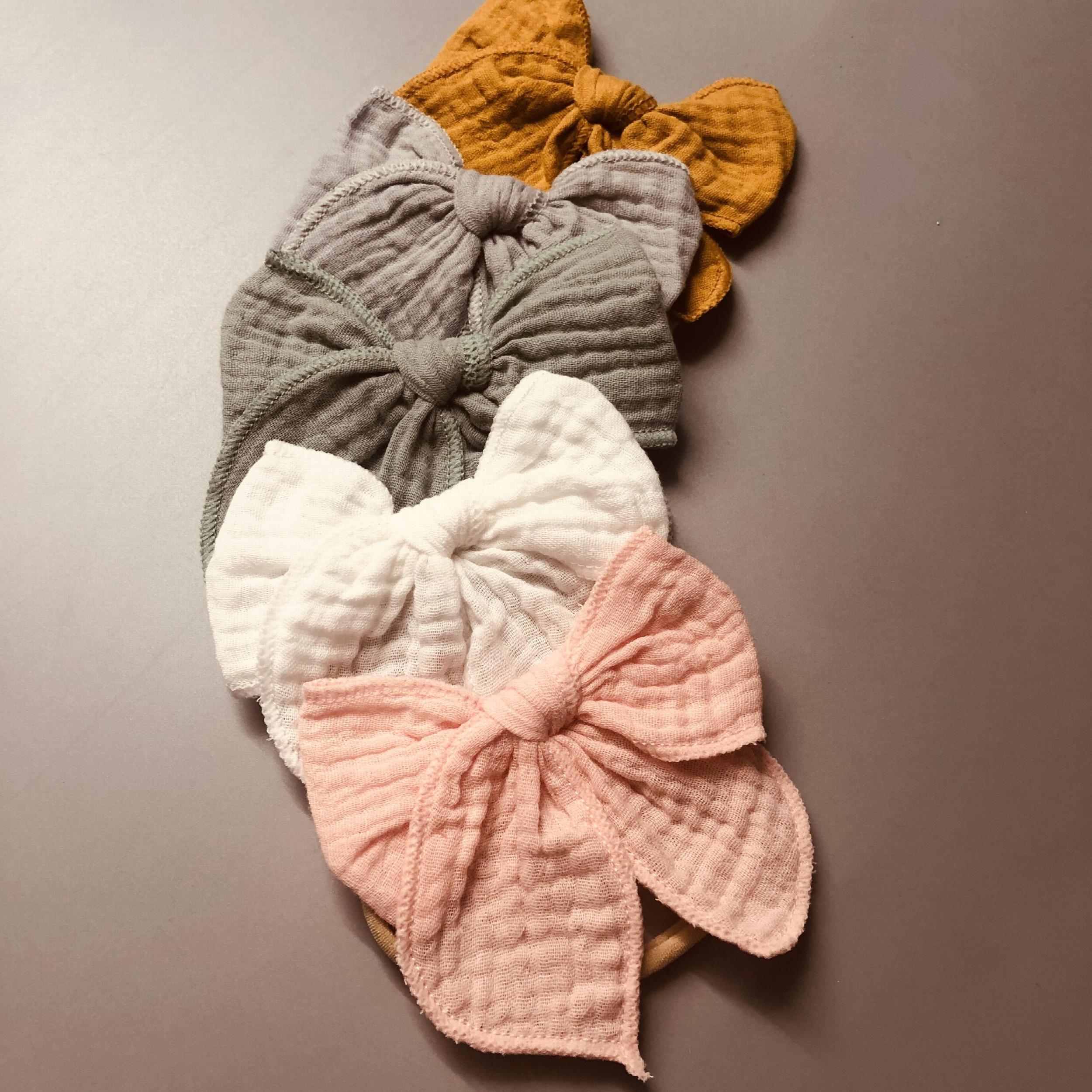 2pcs Baby Girls Bowknot Hairbands & Flower Sunglasses Set