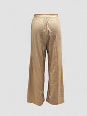  High Rise Wide Leg Trousers