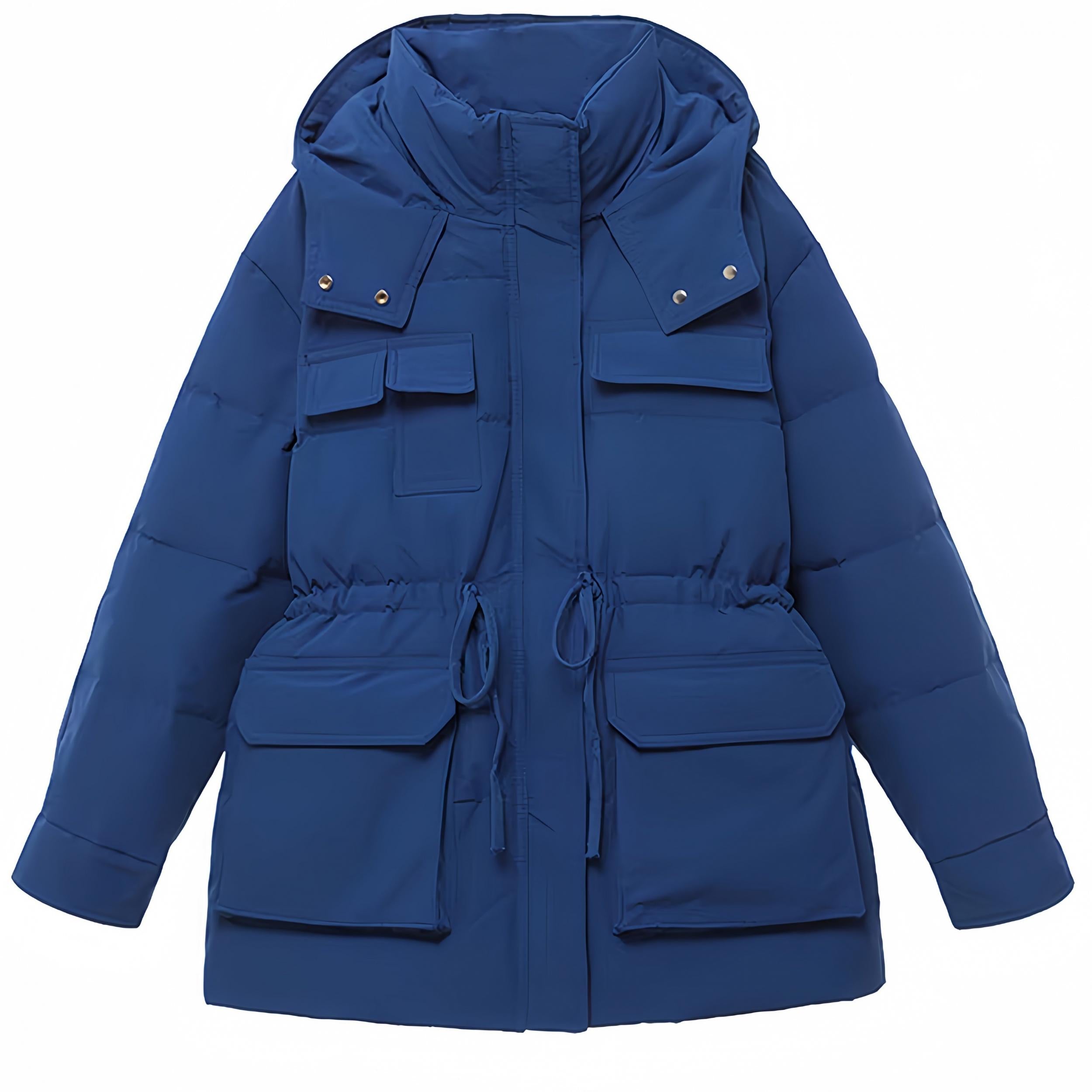 Mid Length Maillard Down Jacket Thickened Warm Winter Jacket Women's Clothing