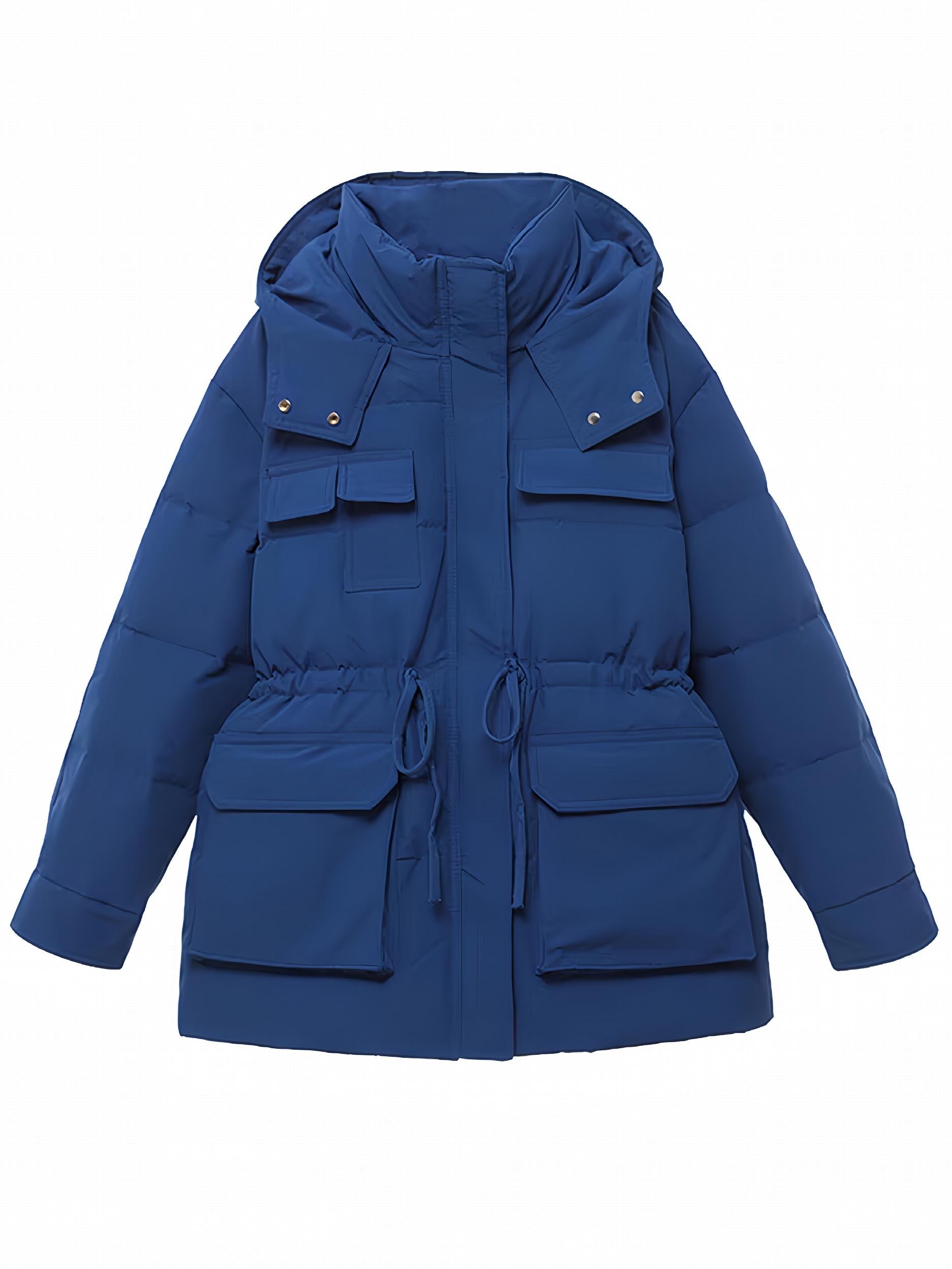 Mid Length Maillard Down Jacket Thickened Warm Winter Jacket Women's Clothing