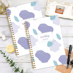 Weekly Planner Notebook: Daily Schedule Journal with Habit Tracker, To Do List