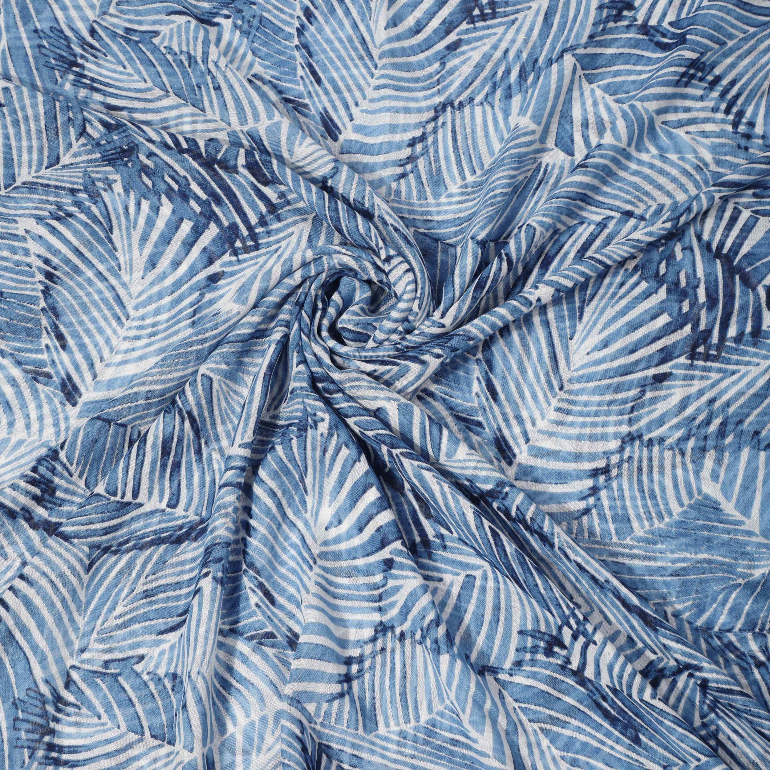 Men's Casual Leaf Beach Vacation Wind Scarf