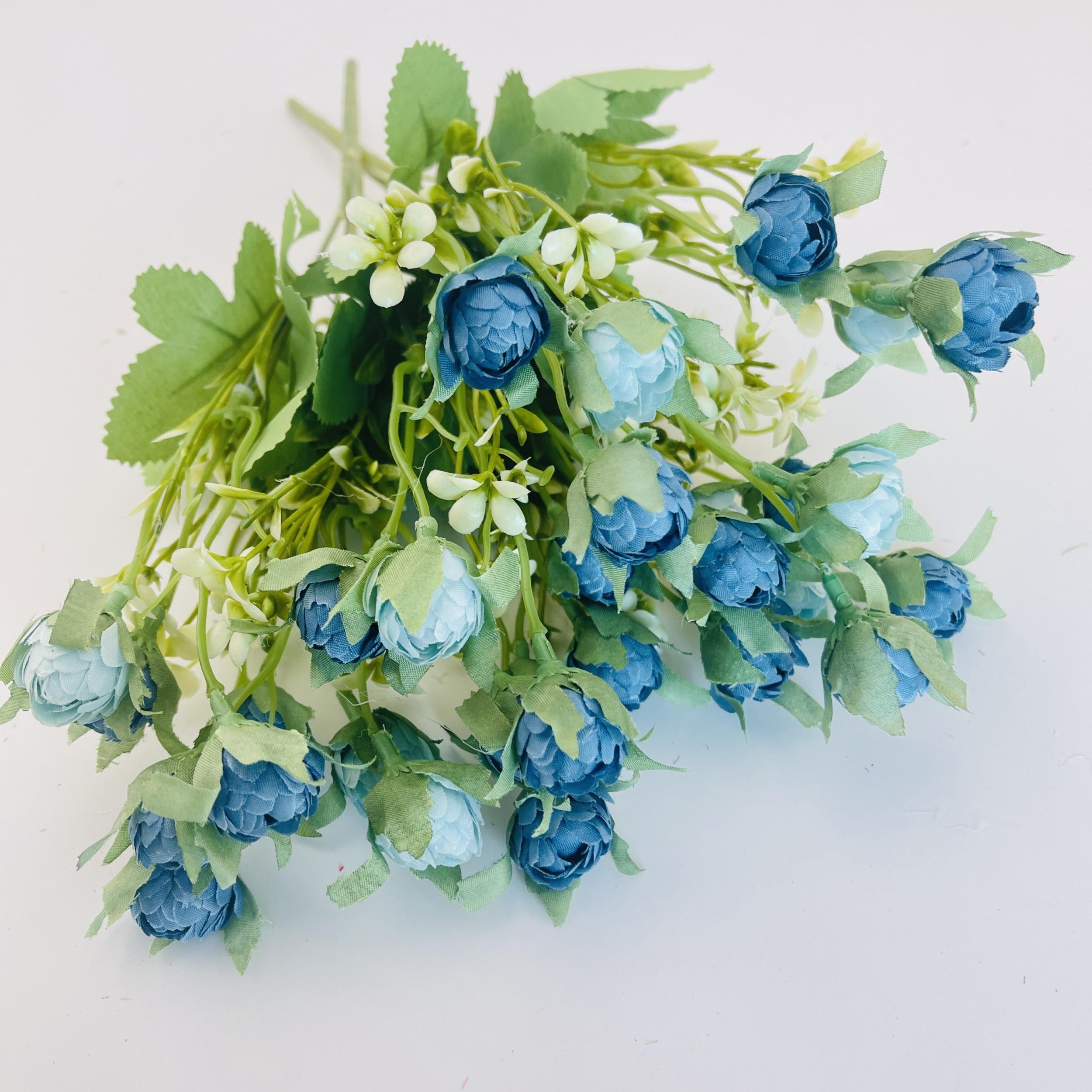 Set of 2 Bouquets 5 Head Chrysanthemum Artificial Flowers
