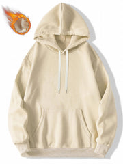 Men's Fleece Hoodie with Kangaroo Pocket