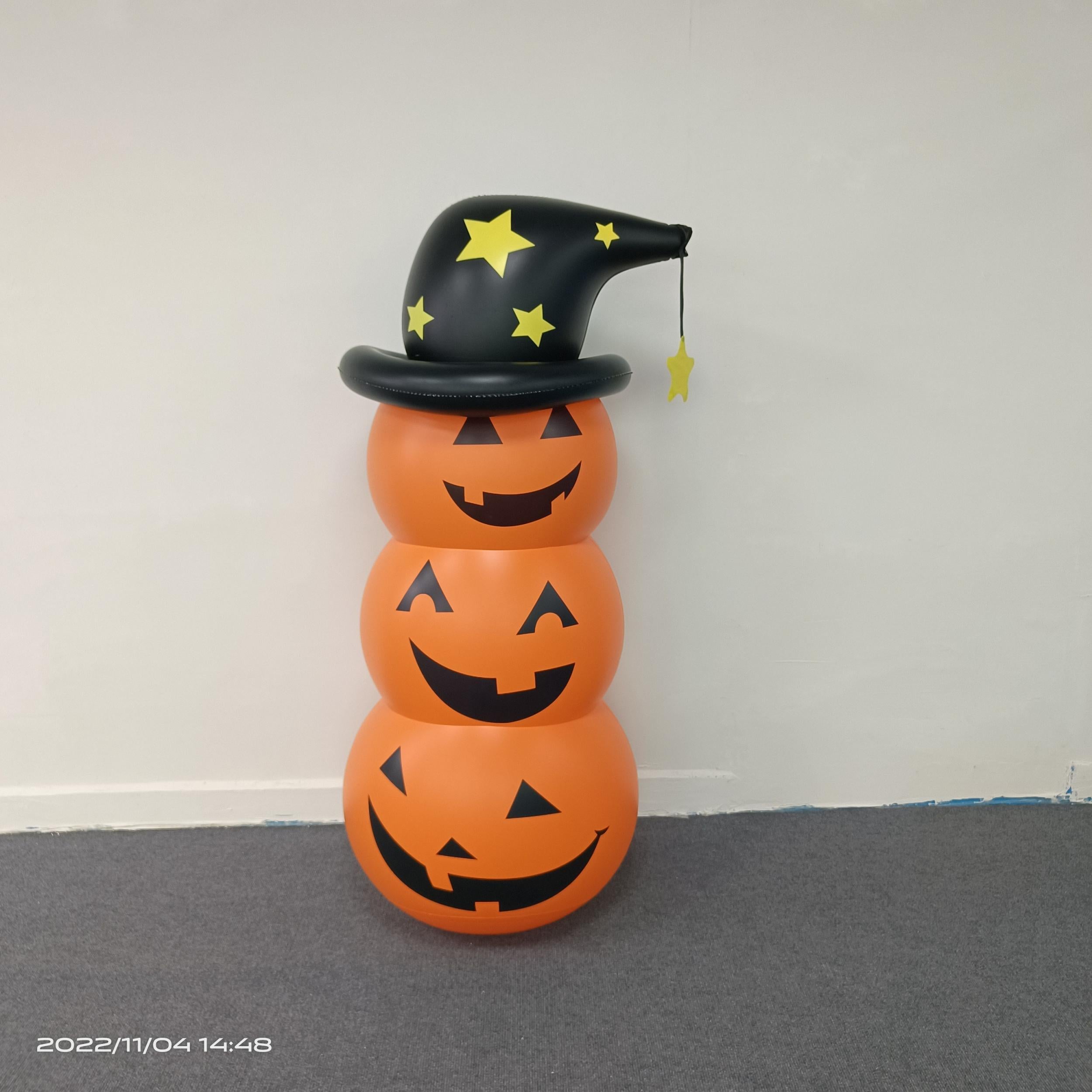 Inflatable Halloween Punching Bag Pumpkin & Ghost Decoration