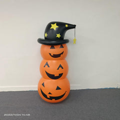 Inflatable Halloween Punching Bag Pumpkin & Ghost Decoration