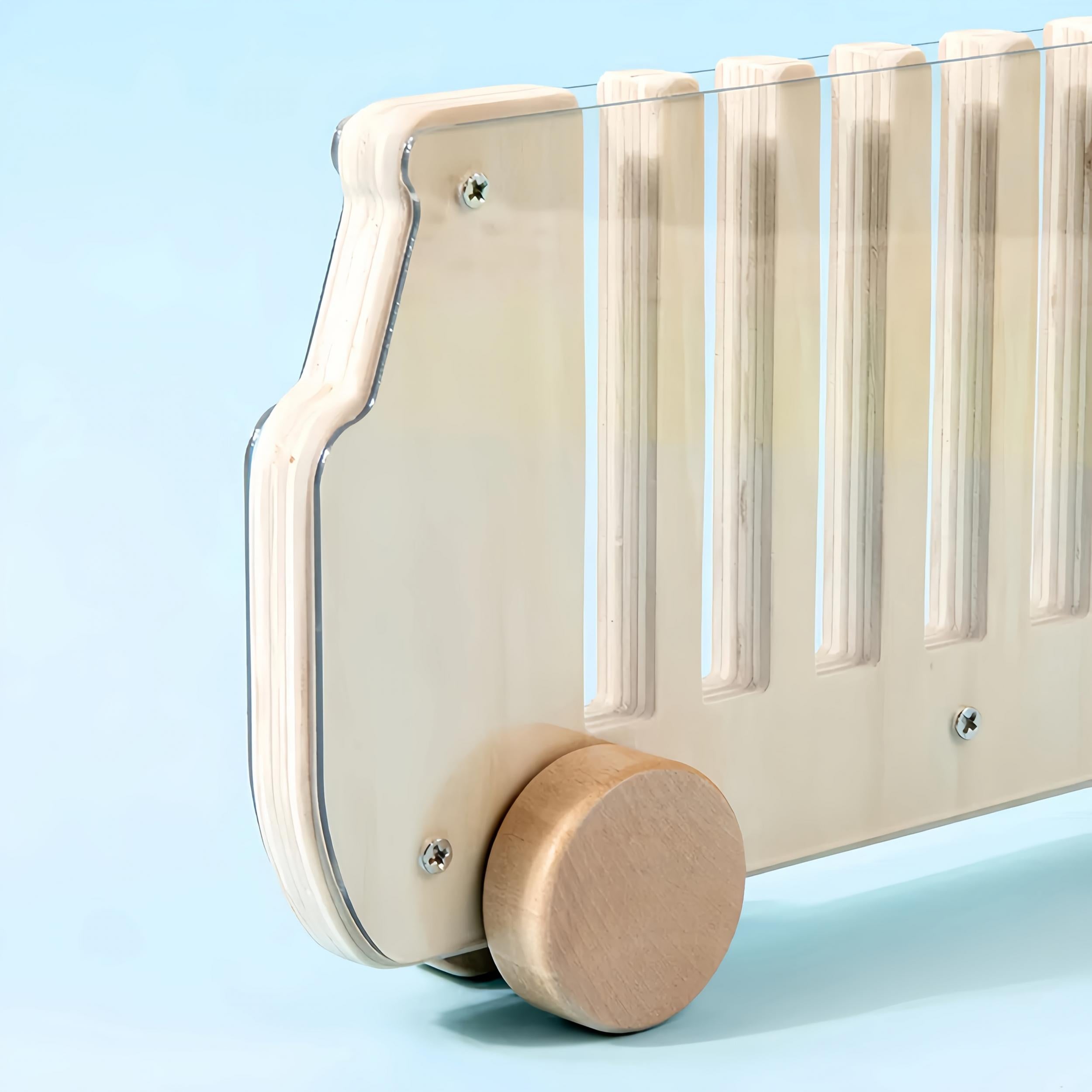 Wooden Sorting Car with 20 Cards