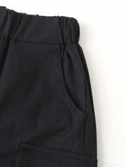 Boys Casual Elastic Waist Shorts for Summer