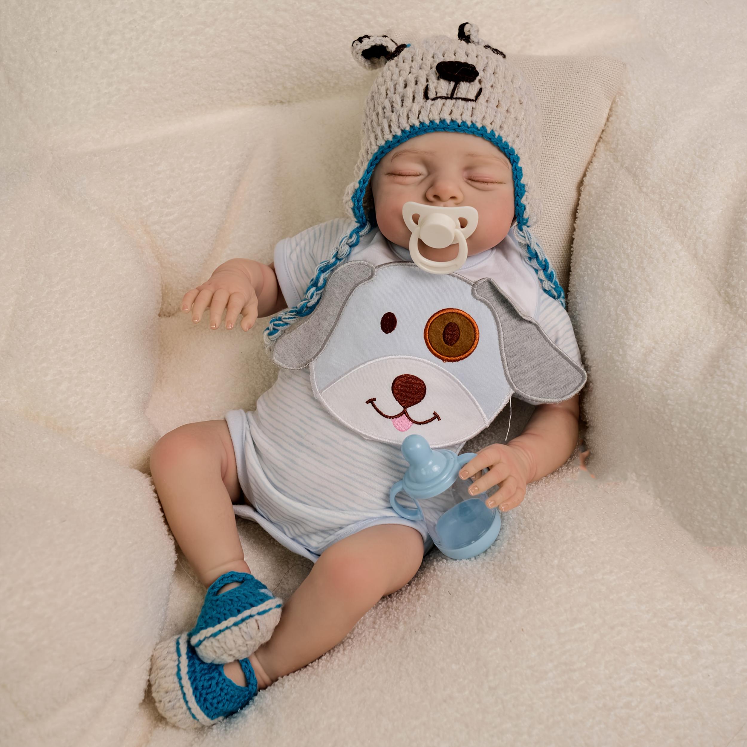 Handcrafted Reborn Baby Doll with Cloth Body - Realistic & Pink Options