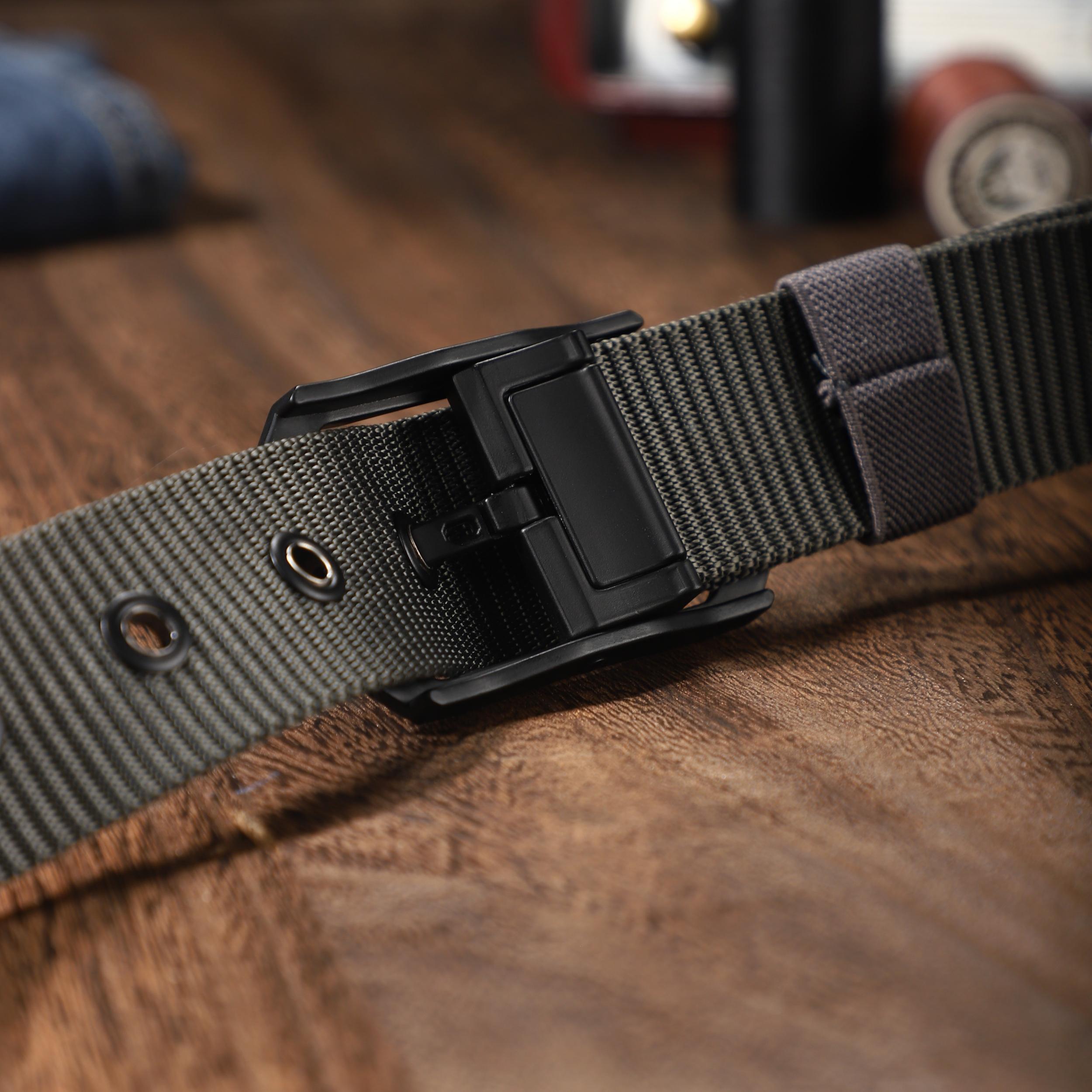 Adjustable Cut Pin Buckle Leather Belt All match Casual Jeans Belt