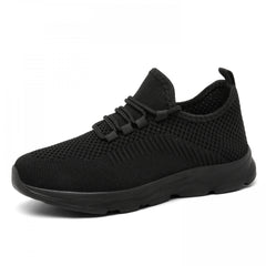 Mesh Breathable Lightweight Flying Woven Shoes Casual Non Slip Running Shoes