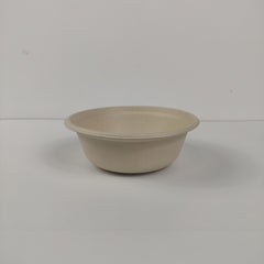 10pcs 16 oz Eco Friendly Biodegradable Sugarcane Pulp Bowl - Microwave Safe