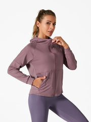 Women's Lightweight Workout Jacket for Yoga & Running