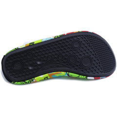 Boys' Dino Water Shoes, Quick Dry Aqua Socks for Summer