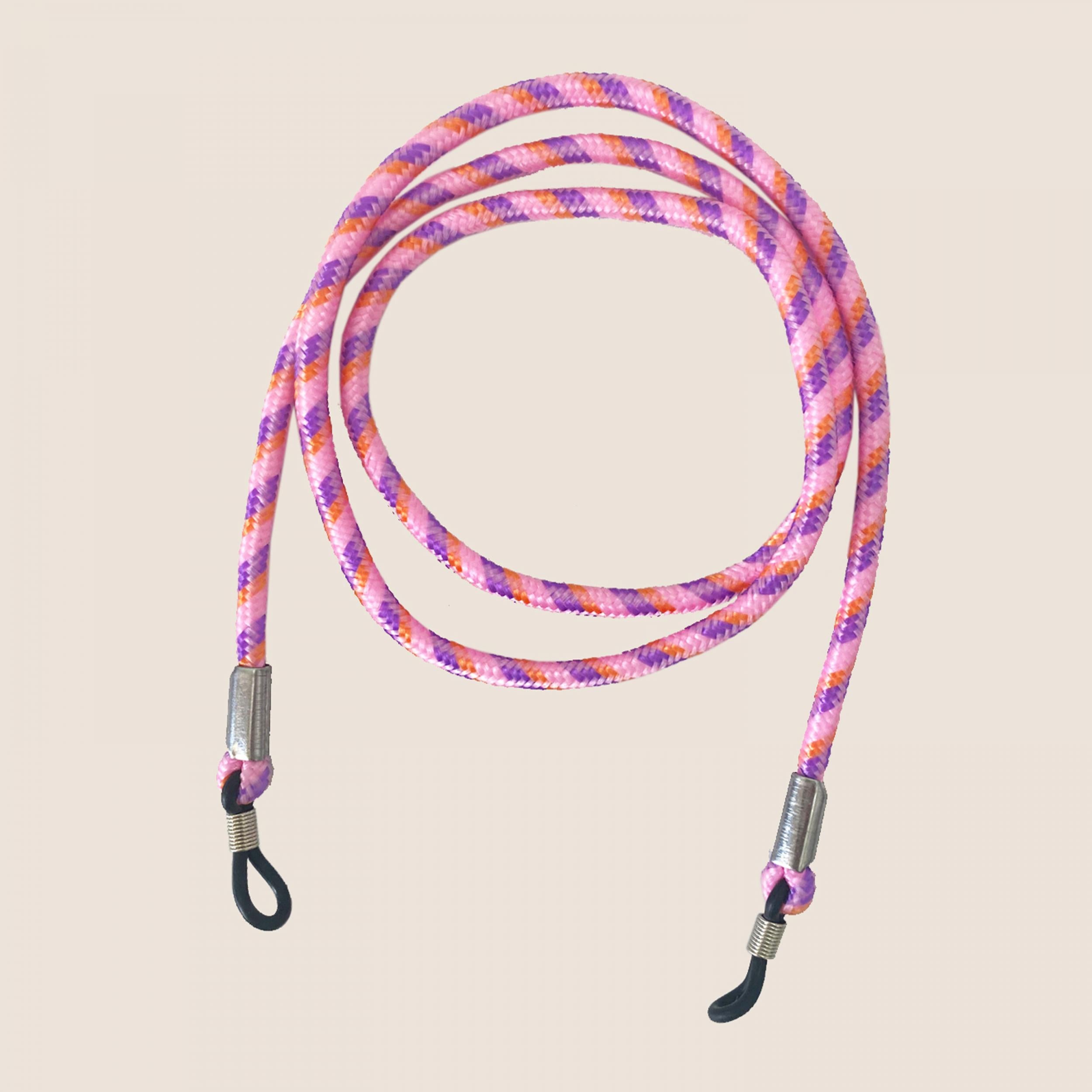 3mm Nylon Braided Colorful Glasses Lanyard Glasses Chain Sunglasses Halter