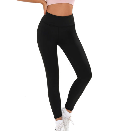 Comfy Solid Leggings Breathable Yoga Workout Pants