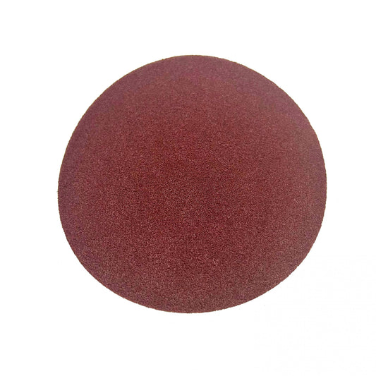 12.7cm Flocking Sandpaper P80-P600 Sanding Disc Red Polishing Sheet