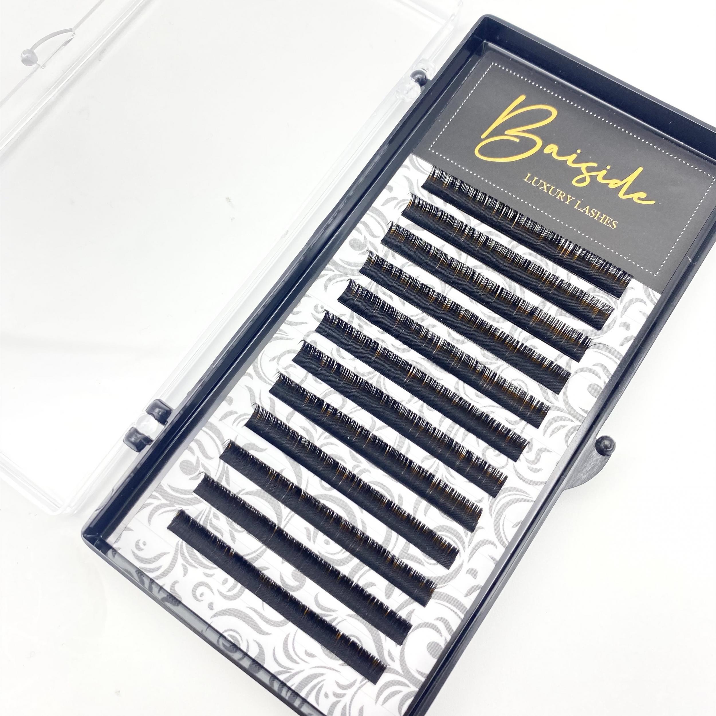 0.15mm D Curl Eyelash Extensions - Professional Ultra Soft Thick and Long