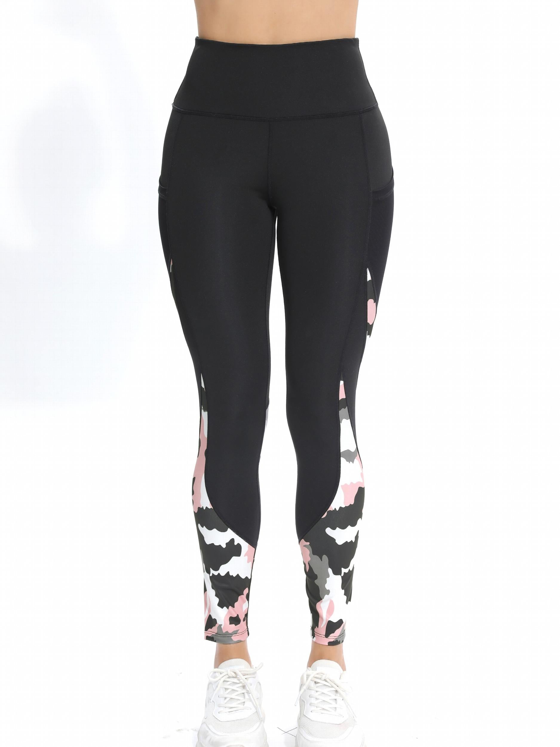 High Waist Slimming Yoga Leggings with Pocket