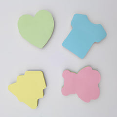 Colorful Sticky Notes 7x6.7, 100 Sheets, 1 Pack