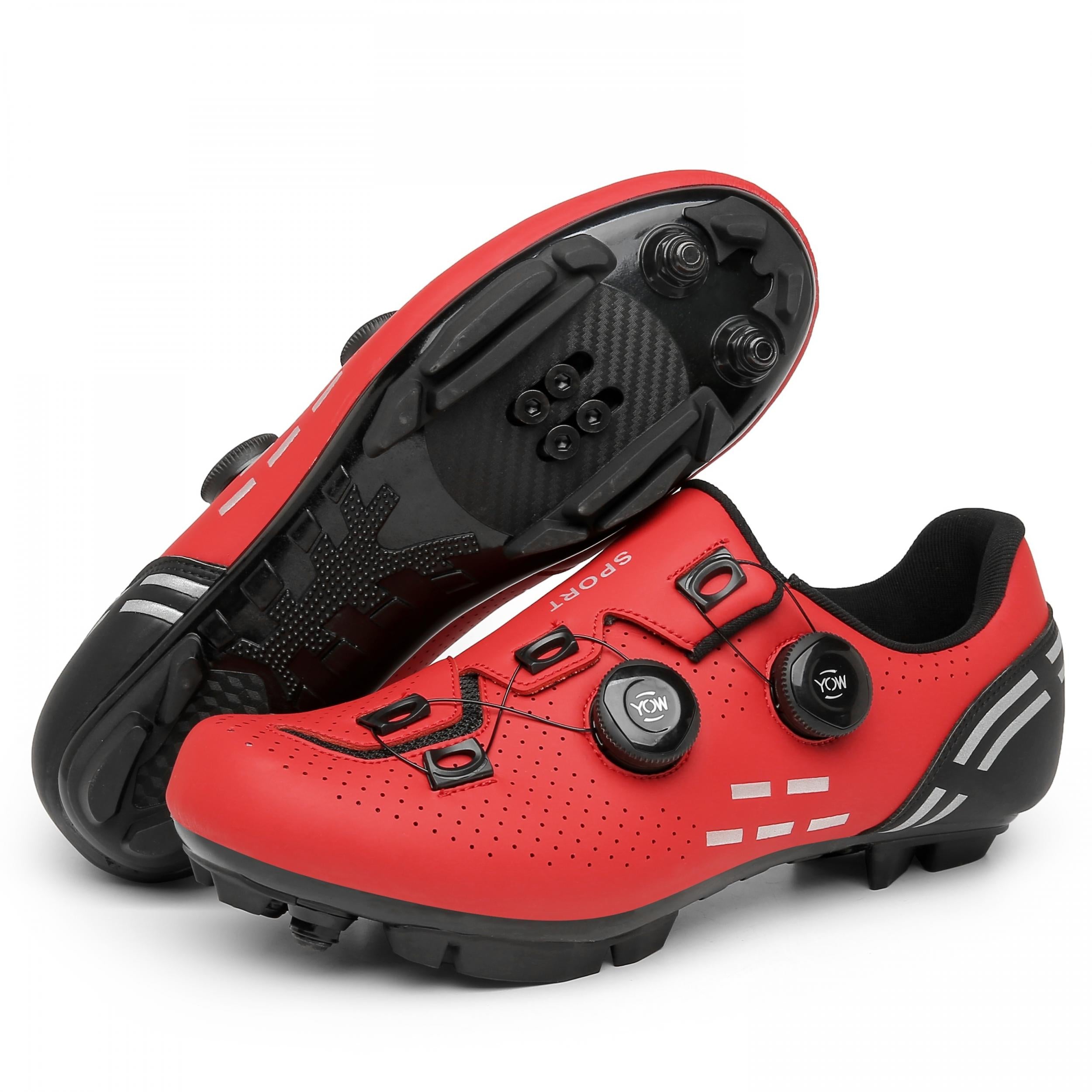 Men's Cycling Sneakers SPD Cleat Mountain Bike Shoes