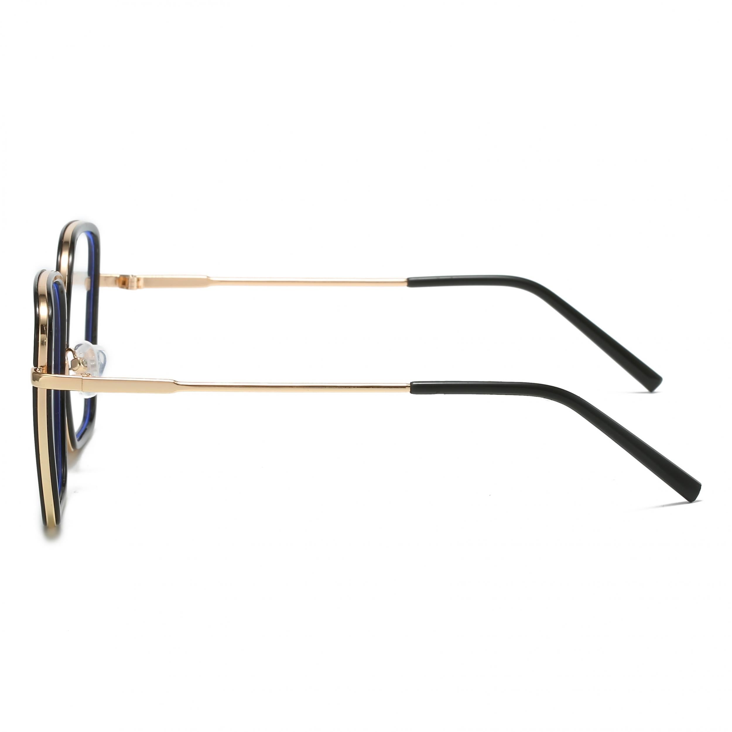 Unisex Light Blocking Glasses Clear Lens Student Eyeglasses Frame