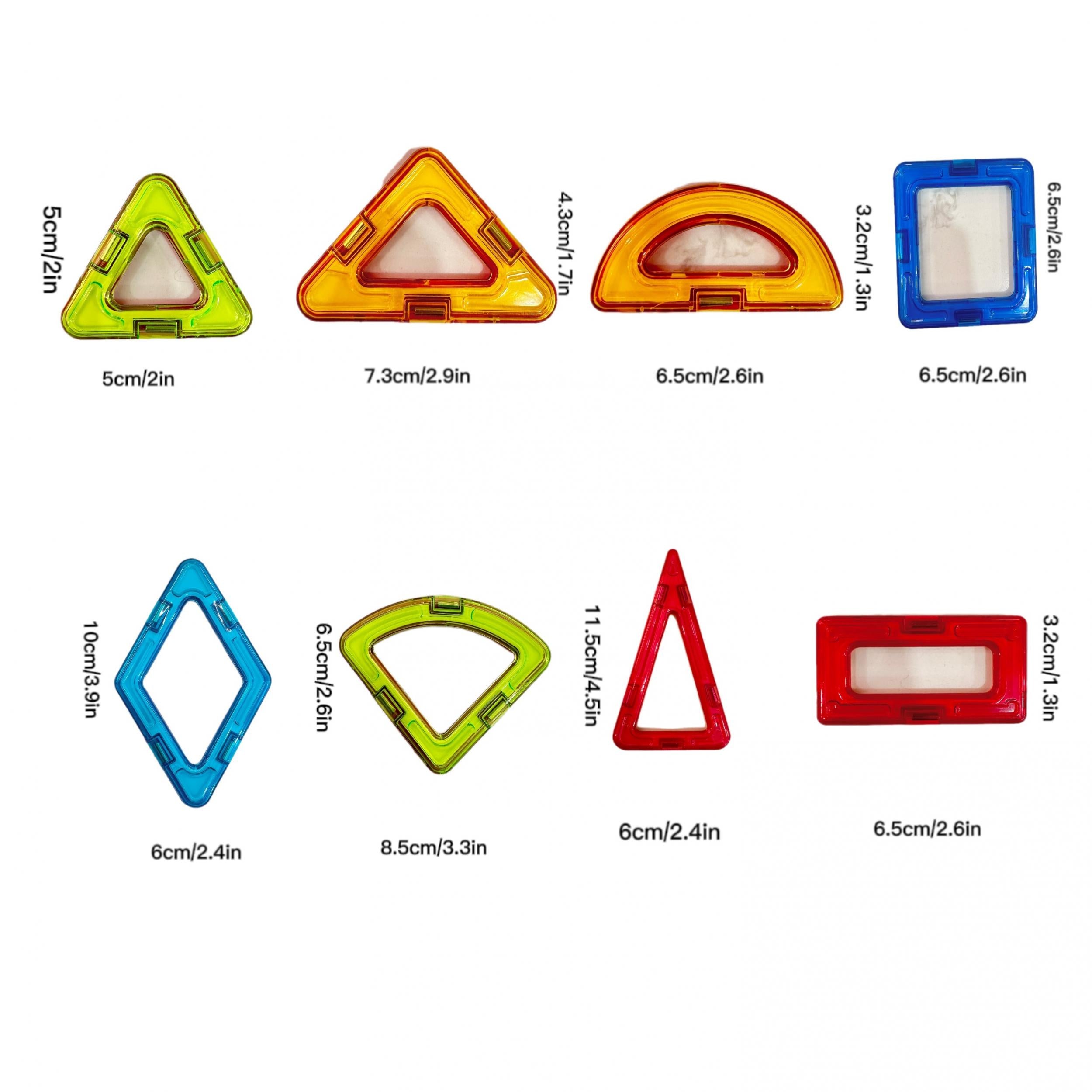 Magnetic Building Blocks DIY Magnets Construction Set Halloween Gift