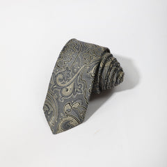Men's Neckties Floral Jacquard Necktie Business Wedding Party Necktie