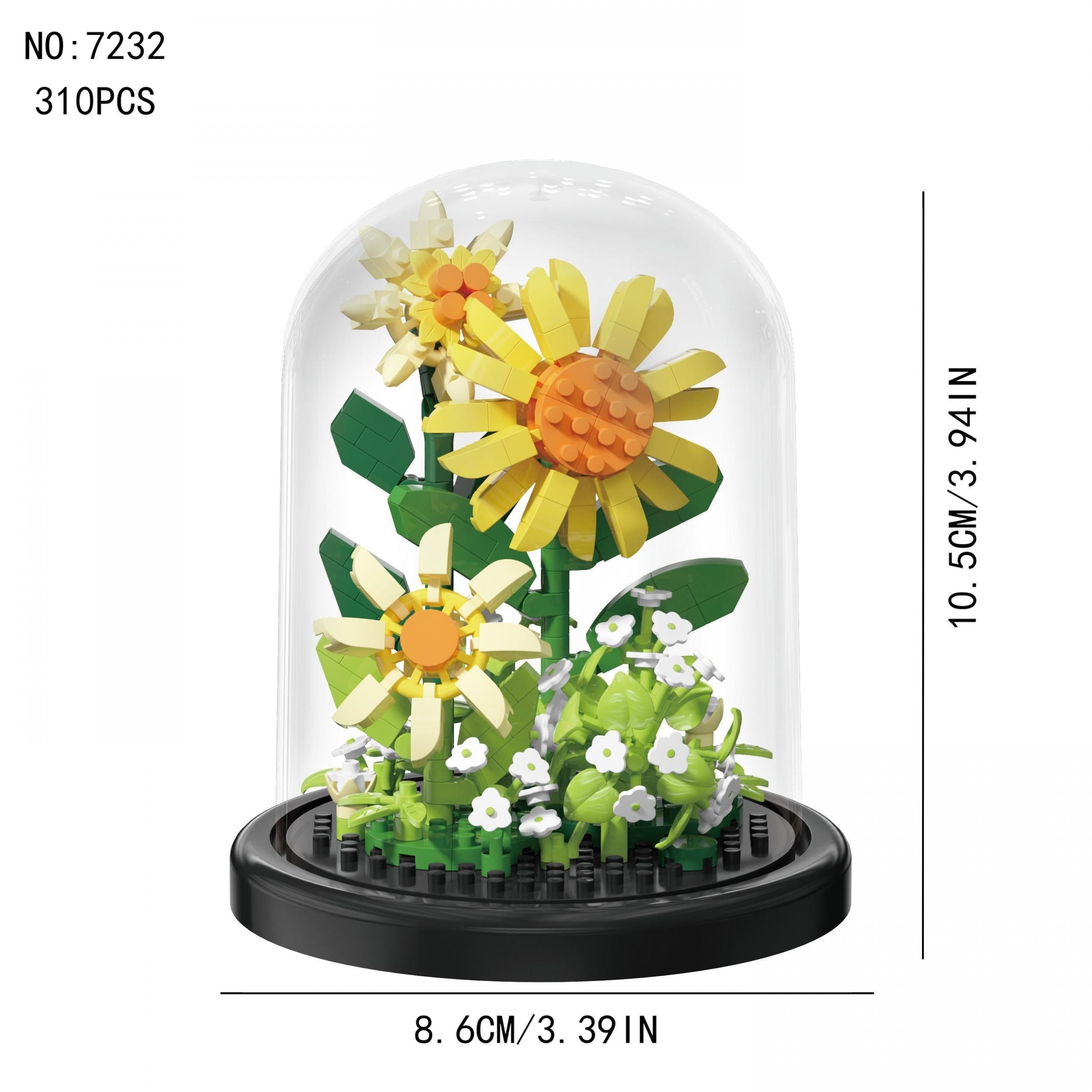 Building Block Pattern Toy DIY Desktop Decoration Holiday Birthday Gift