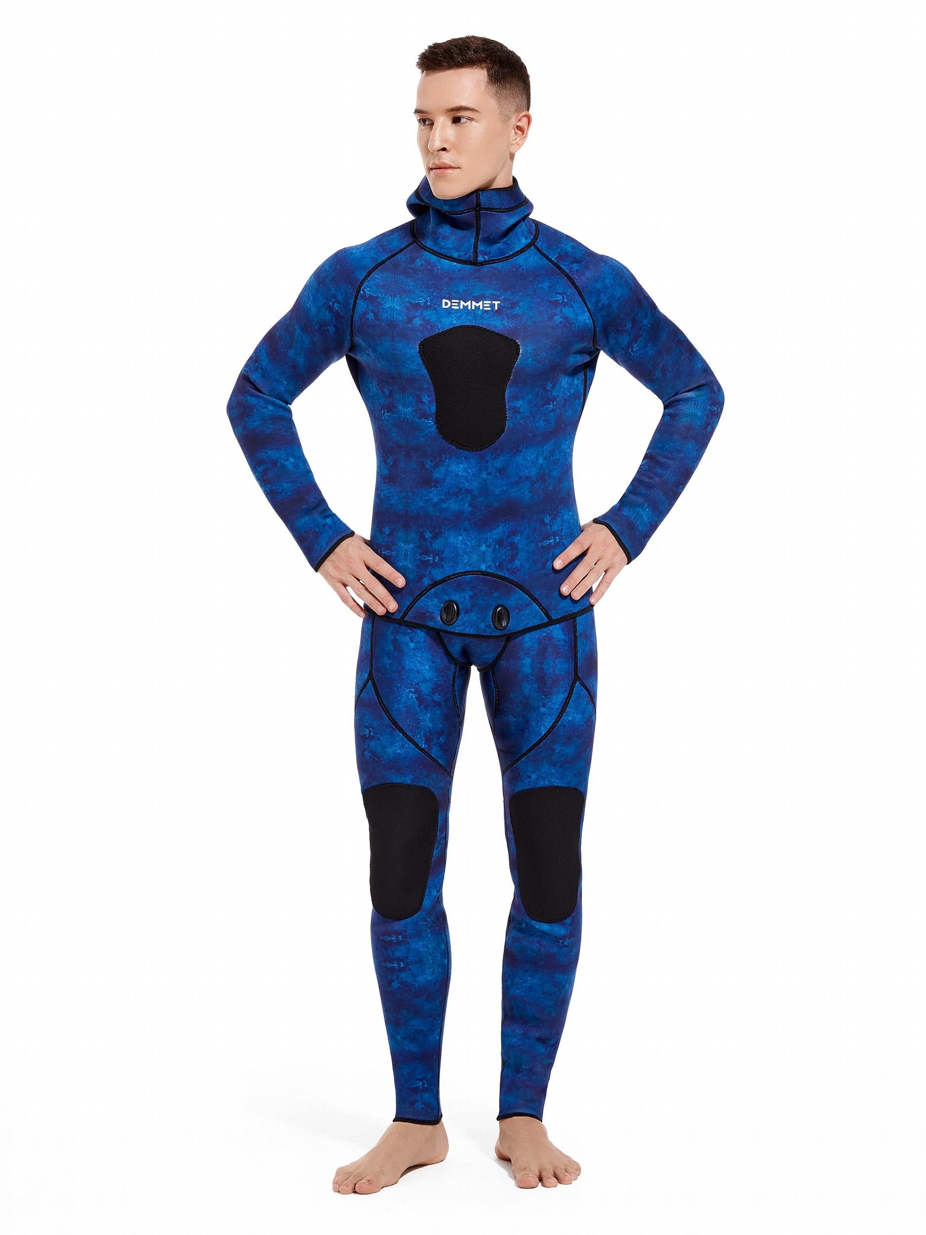 Men's 3mm Neoprene Diving Suit & Hoodie - Cold Proof Wetsuit