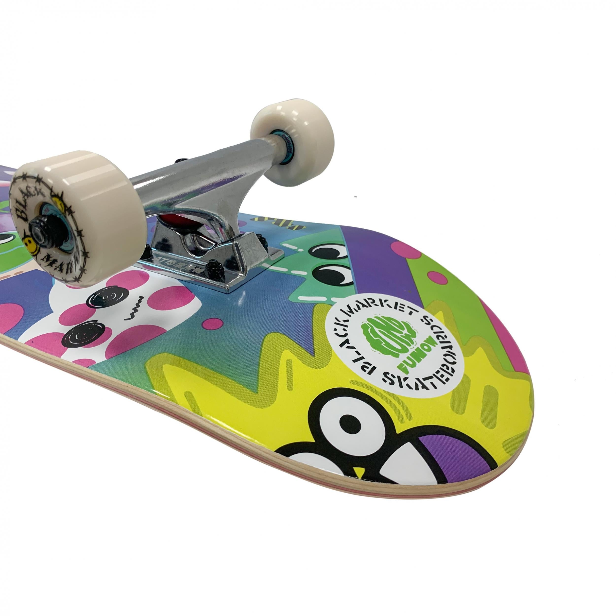 Funnow Professional Skateboard Set for Street Park
