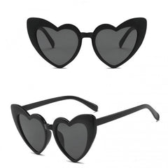Y2K Heart Sunglasses UV400 Sun Shades For Beach Club
