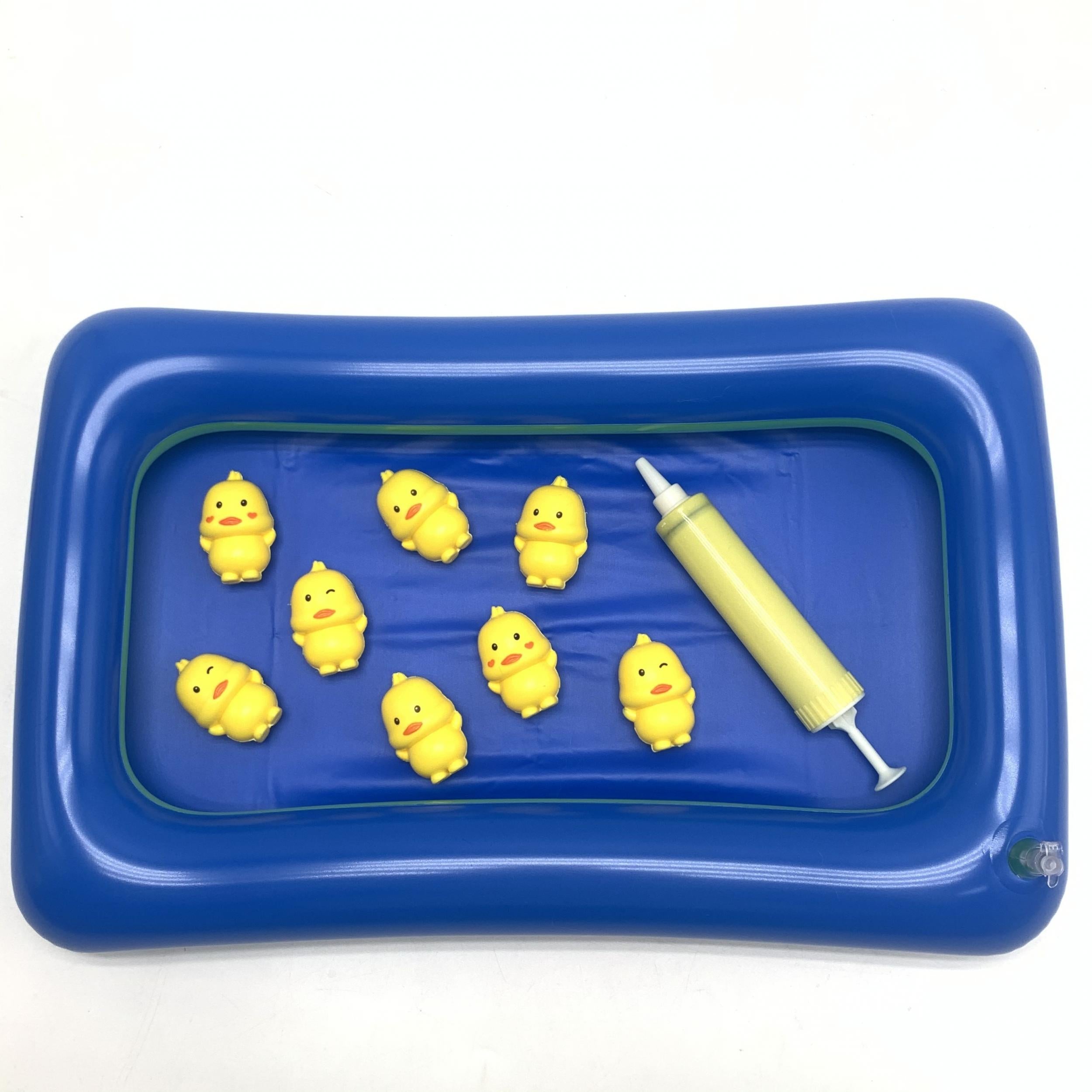 Baby Bath Toys Set with Ducks & Pump