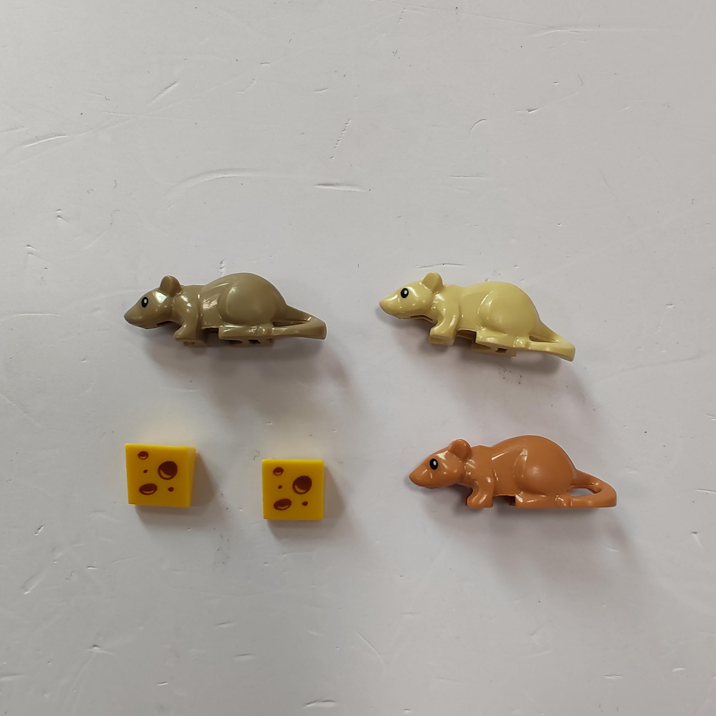 Mouse Cheese Building Blocks Halloween Gift