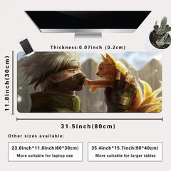 Extended Gaming Mouse Pad Large Non Slip Mousepad Waterproof Keyboard Mat