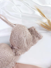 Lace Push Up Bra Comfy & Breathable Women's Lingerie