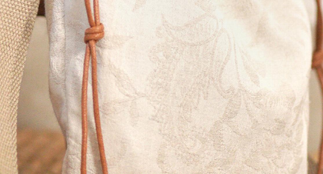 Vintage Cotton Linen Mini Phone Sling Bag