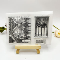 House Pattern Transparent Silicone Stamp For DIY