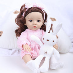 AKODEERD 30 Princess Doll with Soft Vinyl Skin Makeup