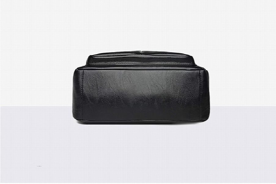 Casual PU Leather Crossbody Bag for Women Messenger Handbag