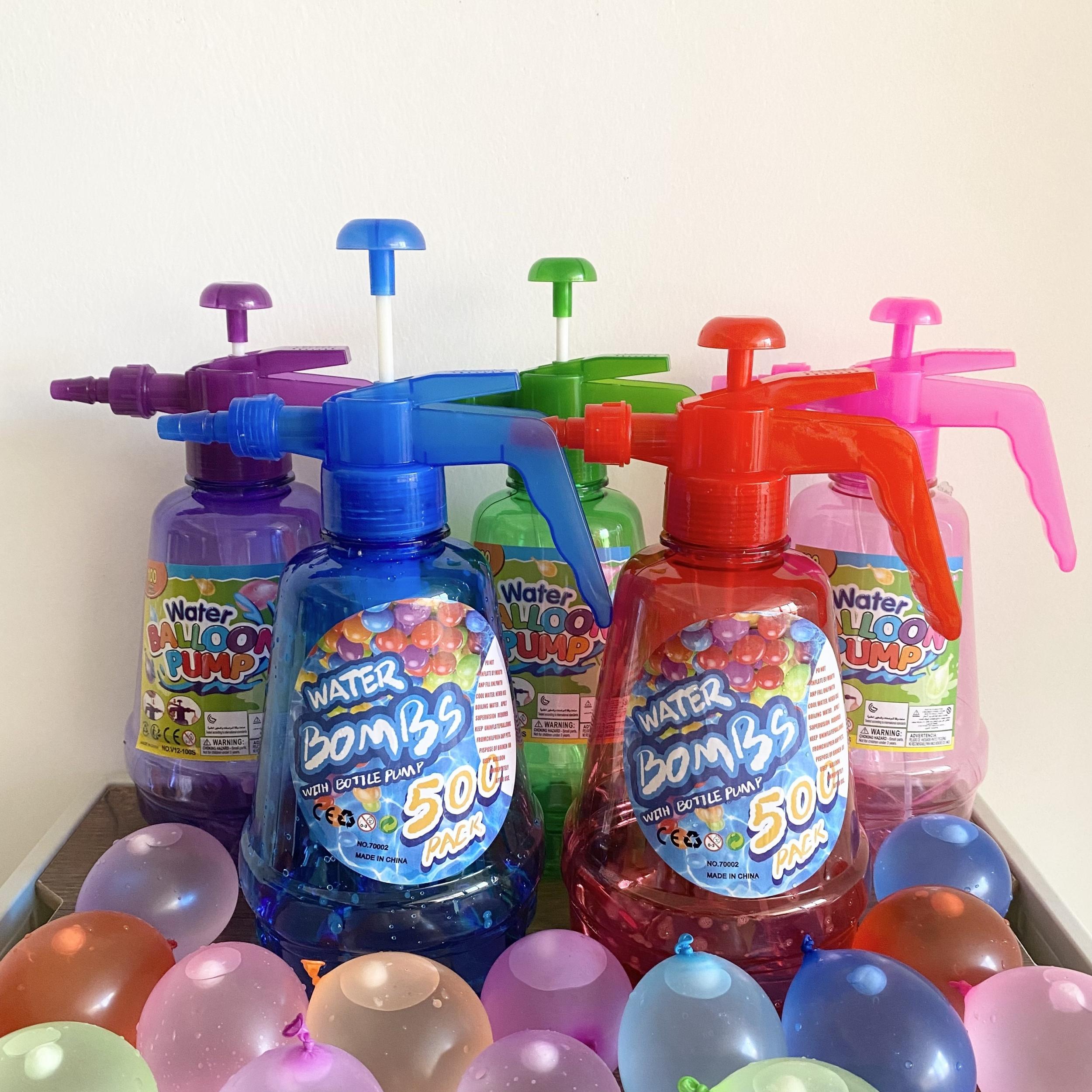 Water Balloon Pump w/ 200 Balloons for Water Gun Toys - 5L Halloween Christmas