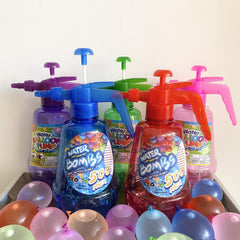 Water Balloon Pump w/ 200 Balloons for Water Gun Toys - 5L Halloween Christmas