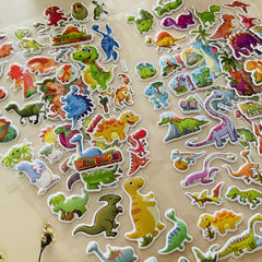Dinosaur Self-adhesive Stickers - Tyrannosaurus Rex Pattern Decals
