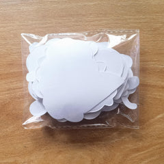 44pcs Sweet Bear Stickers Children's DIY Stationery Computer Student Stationery