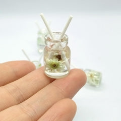 Glass and Resin Dollhouse Aromatherapy Model for Home Decor