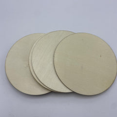 10pcs Wooden Blocks DIY Crafts Games 3.93in Unfinished Bricks
