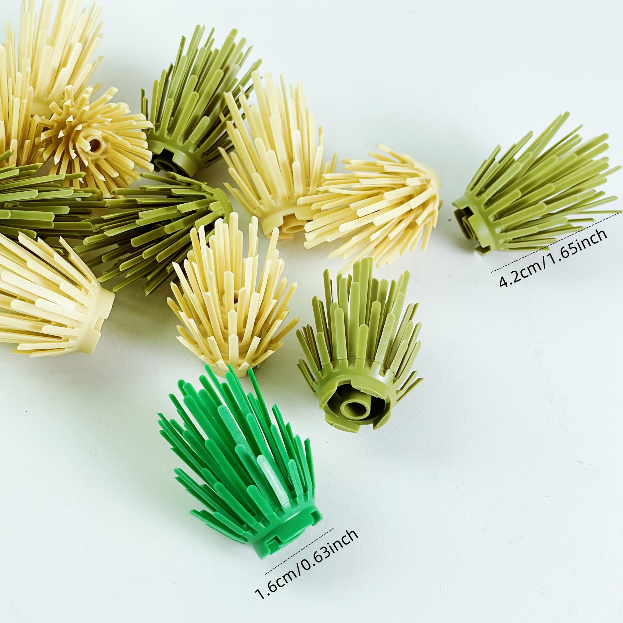 8pcs Farm Grass Shrub Plant Garden Construction Set