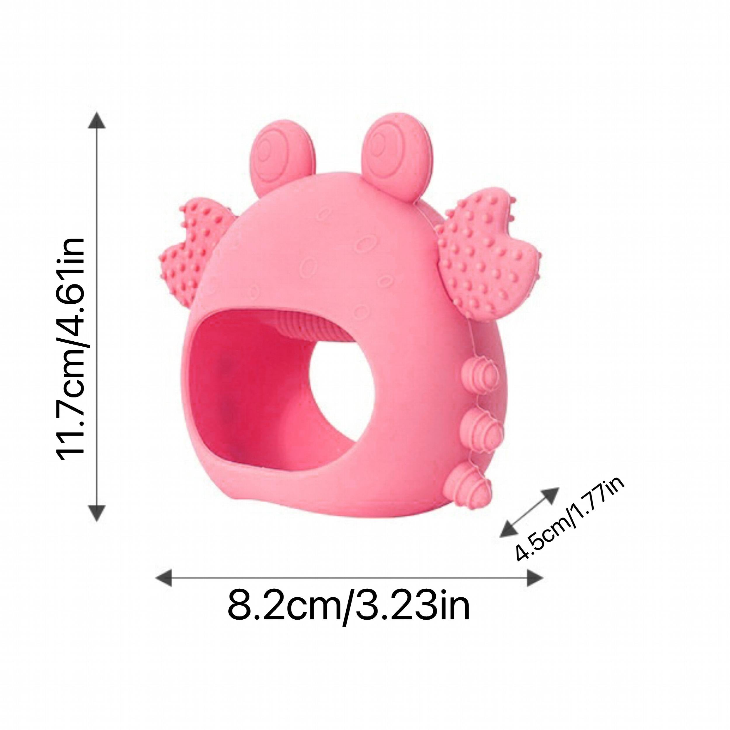 Silicone Crab Teether Boilable Hand Grasping Toy