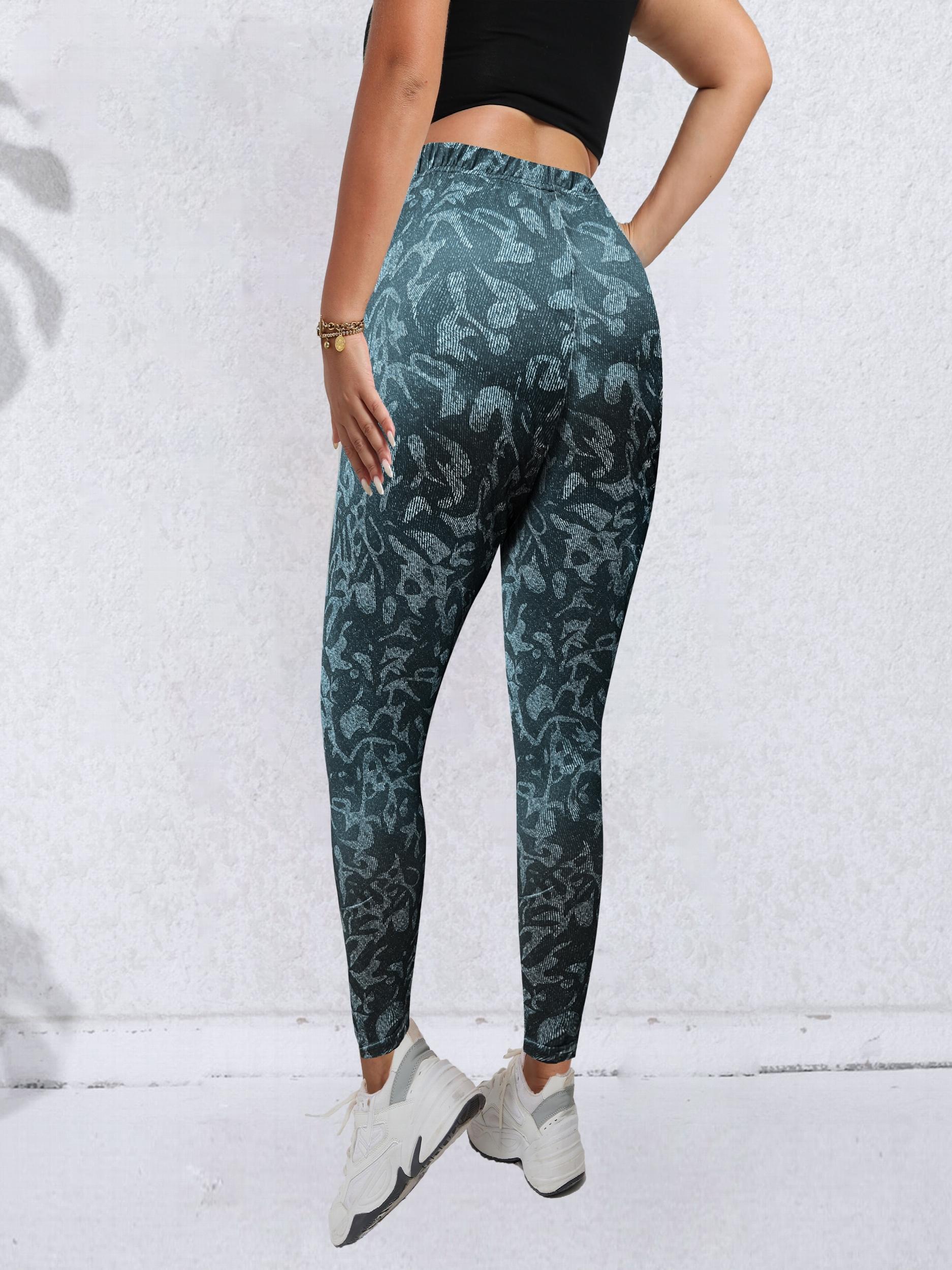 Every Stretchy Allover Print Skinny Leggings